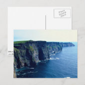 Carte Postale Falaises de Moher, Comté de Clare, Irlande (Devant / Derrière)