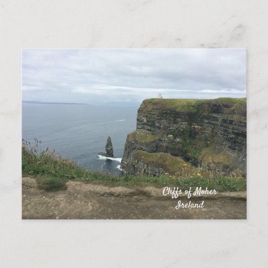 Carte Postale Falaises de Moher en Irlande (Devant)
