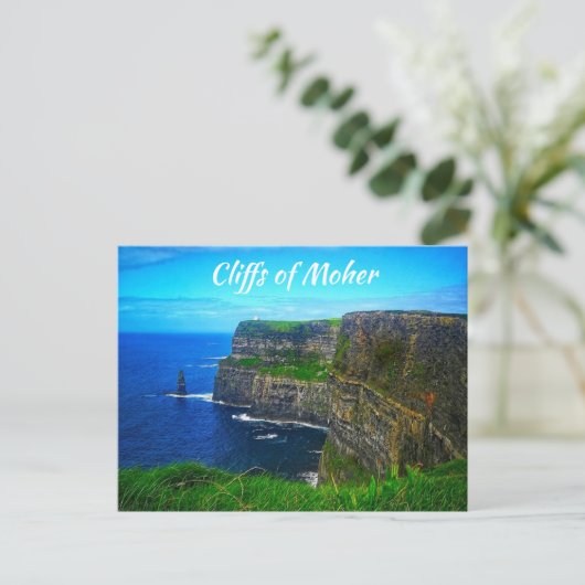 Carte Postale Falaises de Moher, Irlande (Debout devant)