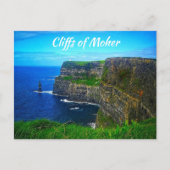Carte Postale Falaises de Moher, Irlande (Devant)