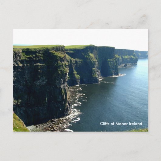 Carte Postale Falaises de Moher Irlande (Devant)