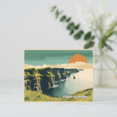 Carte Postale Falaises de Moher, Irlande (Debout devant)