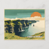 Carte Postale Falaises de Moher, Irlande (Devant)