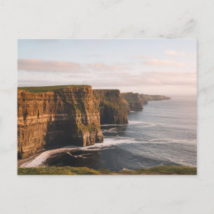 Carte Postale Falaises de Moher, Irlande, Rocher et Mer