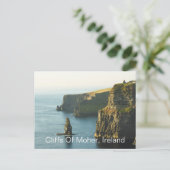Carte Postale Falaises de Moher Merveille naturelle d'Irlande (Debout devant)