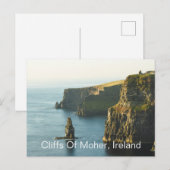 Carte Postale Falaises de Moher Merveille naturelle d'Irlande (Devant / Derrière)