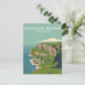 Carte Postale Falaises de Moher Paysage d'Irlande Voyage  (Debout devant)