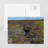 Carte Postale Falaises d'Orkney (Devant / Derrière)