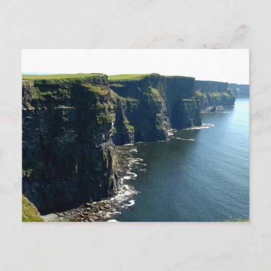 Carte Postale Falaises du comté de Moher Clare Irlande (Devant)