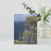 Carte Postale Falaises pittoresques de Moher et tour O'Brien (Debout devant)