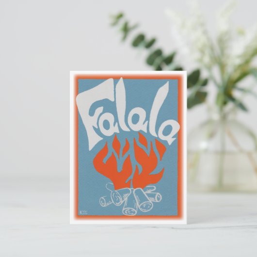 Carte Postale FaLaLa (Debout devant)