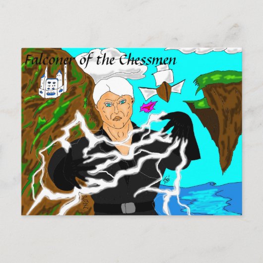 Carte postale Falconer (Devant)