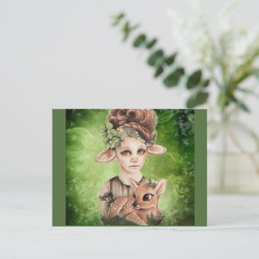 Carte Postale Faline (Debout devant)