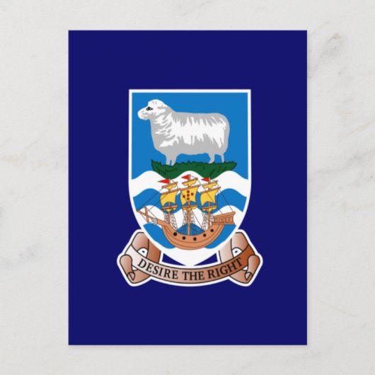 Carte Postale falkland (Devant)