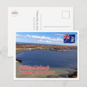 Carte Postale Falkland Islands - Stanley. (Devant / Derrière)