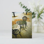 Carte postale Fall Cafe Patio 02 (Debout devant)