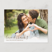 Carte Postale Fall Love and Thanks Picture (Devant)