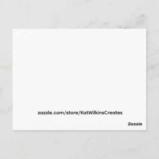 Carte Postale fall rail vision (Dos)