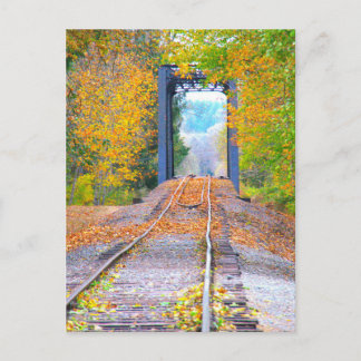 Carte Postale fall rail vision