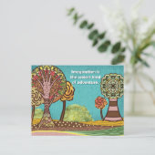 Carte Postale Fall Snail Mail Postcard Set | Hand-Drawn Autumn D (Debout devant)