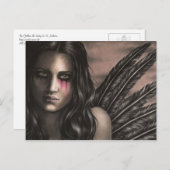 Carte postale Fallen Angel (Devant / Derrière)