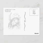 Carte postale Fallen Angel (Dos)