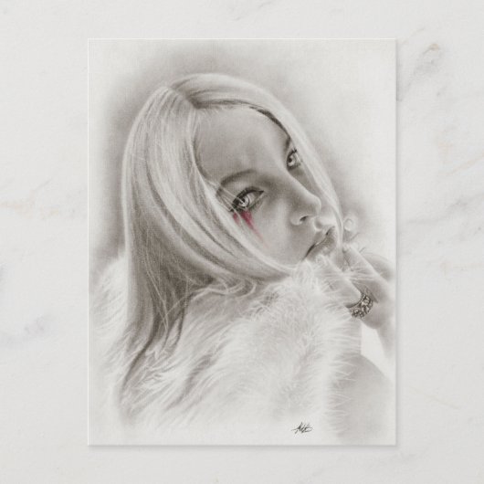 Carte postale Fallen Angel (Devant)