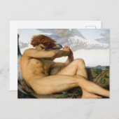 Carte Postale Fallen Angel Alexandre Cabanel Original (Devant / Derrière)