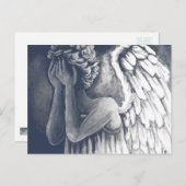 Carte postale Fallen, Angel Art (Devant / Derrière)