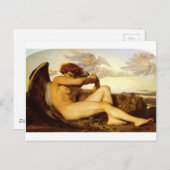 Carte Postale Fallen Angel par Alexandre Cabanel (Devant / Derrière)
