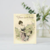 Carte Postale Fallen Victorian Spring Time Dance (Debout devant)