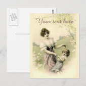 Carte Postale Fallen Victorian Spring Time Dance (Devant / Derrière)
