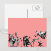Carte Postale Falling Circus (Devant / Derrière)