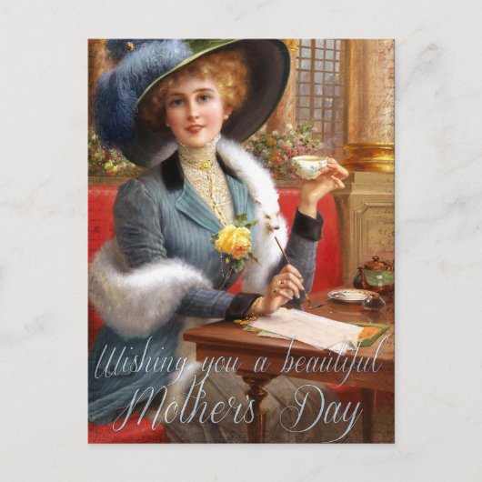 Carte Postale Falln Beautiful Mother's Day (Devant)