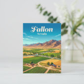 Carte Postale Fallon, Nevada (Debout devant)