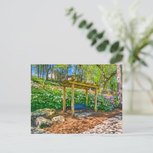 Carte Postale Falls Park, Greenville Caroline du Sud (Debout devant)