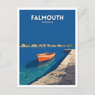 Carte Postale Falmouth, Jamaïque Souvenir de voyage