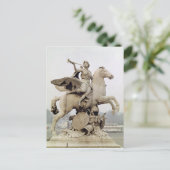 Carte Postale Fame Riding Pegasus 1699-1702 (Debout devant)
