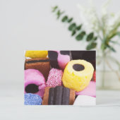 Carte Postale fameux bonbons de Licorice (Debout devant)