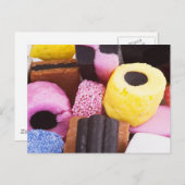 Carte Postale fameux bonbons de Licorice (Devant / Derrière)