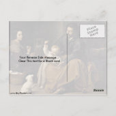 Carte Postale Familia Del Pajarito Par Bartolome Esteban Murillo (Dos)