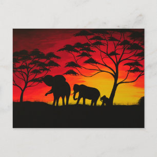 Carte Postale famille