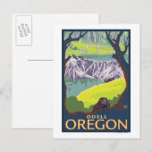 Carte Postale Famille Beaver - Odell, Oregon (Devant / Derrière)
