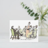 Carte Postale Famille Bennet - Jane Austen Fierté & Préjugés (Debout devant)