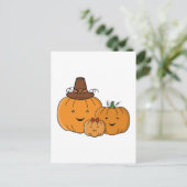 Carte Postale Famille de citrouilles (Debout devant)