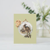 Carte Postale Famille de lapins vintages (Debout devant)