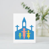 Carte Postale Famille de l'Église (Debout devant)