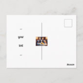 Carte Postale Famille de souris à la table à manger (Dos)