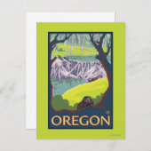 Carte Postale Famille des castors (Devant / Derrière)