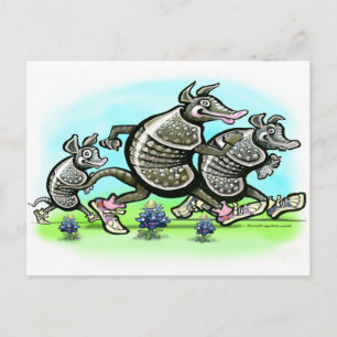Carte Postale Famille Dillo